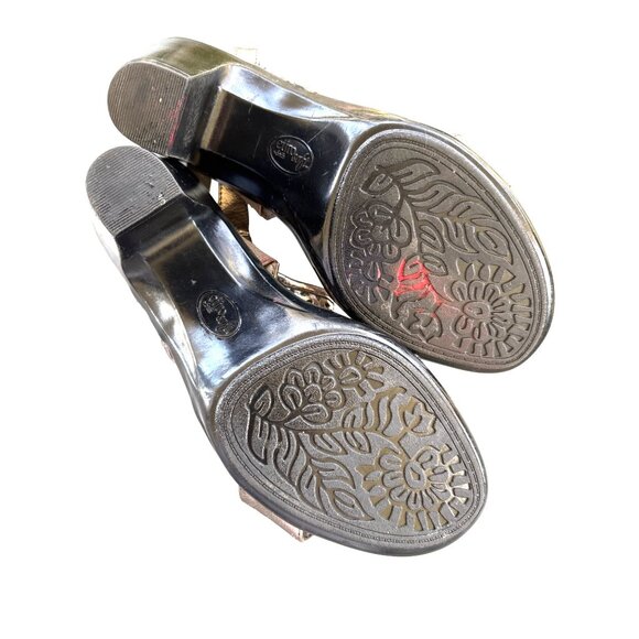 Eurosoft by Sofft Vanila Comfort Sandals Bronze Metallic Size 8.5 Adj Strap - Picture 10 of 10